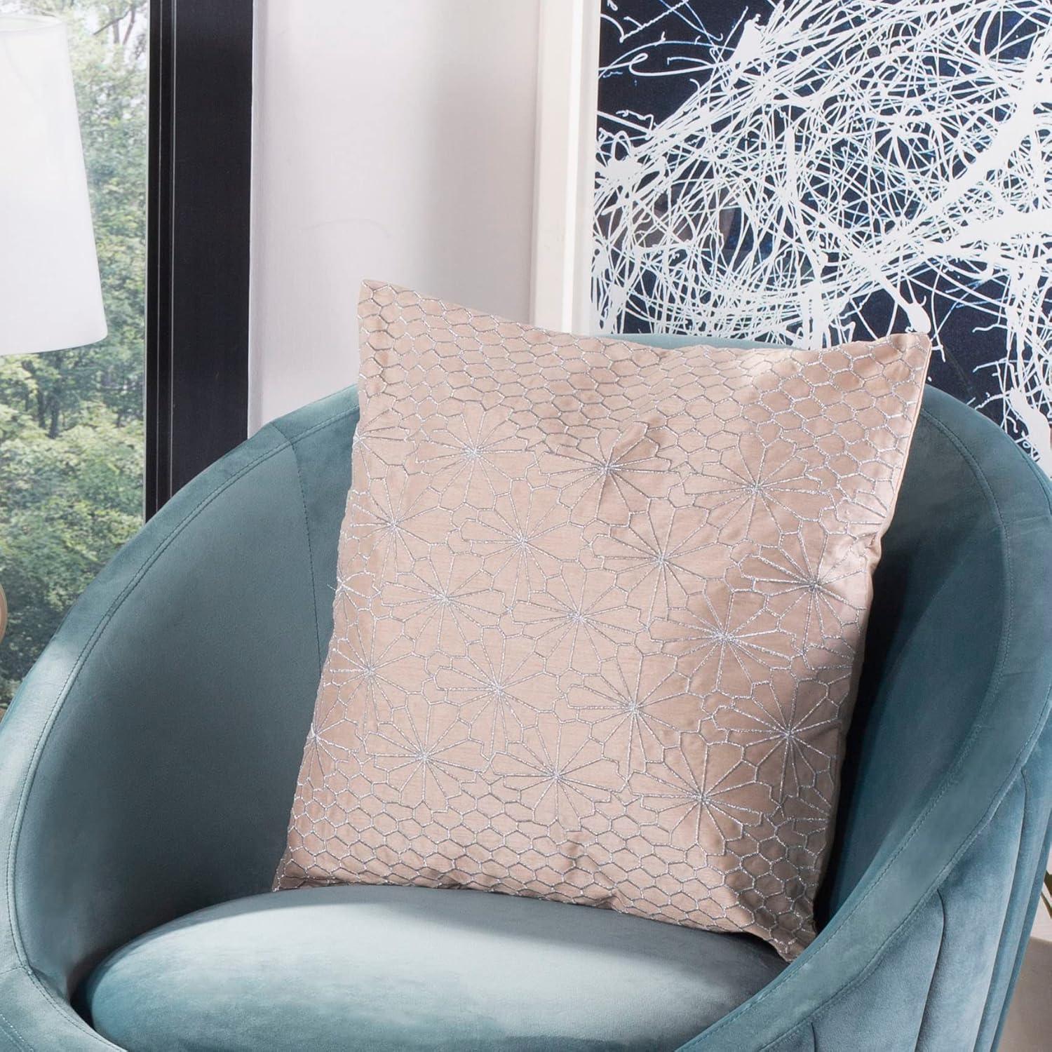 Safavieh Nisha Embroidered Throw Pillow