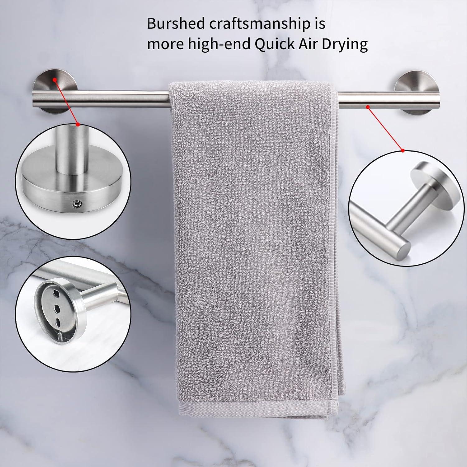 8 - Piece Bathroom Hardware Set