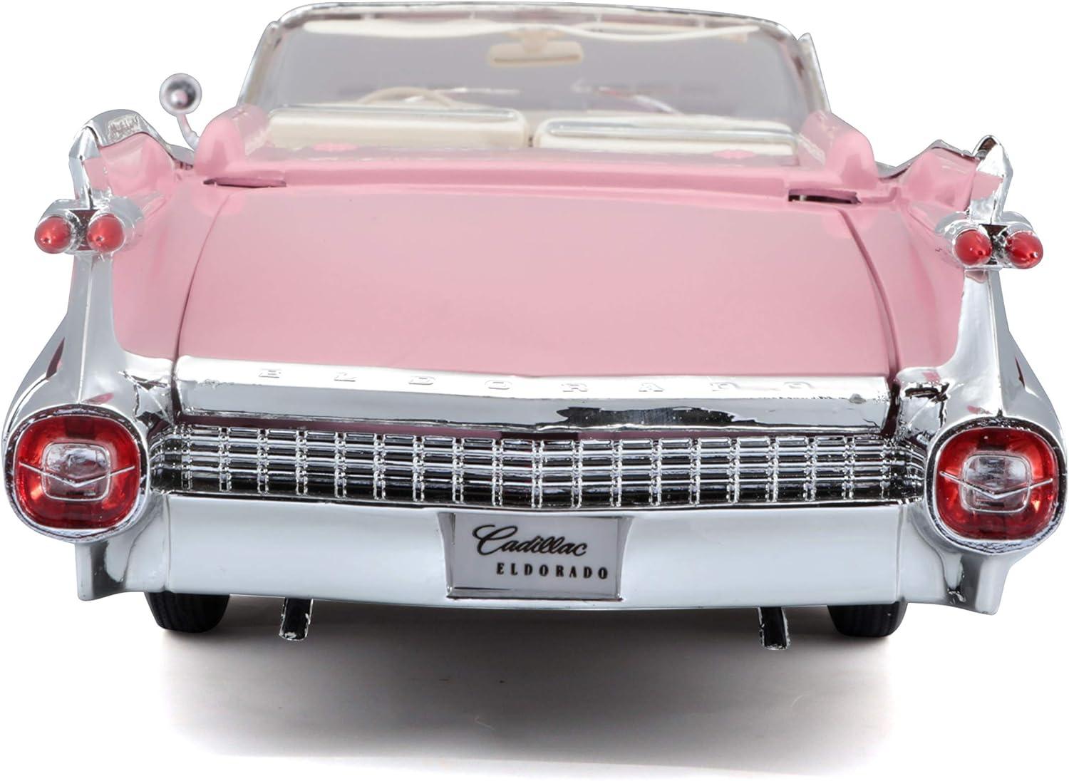 Maisto Cadillac Eldorado Biarritz Convertible Pink 1/18 Diecast (36813)