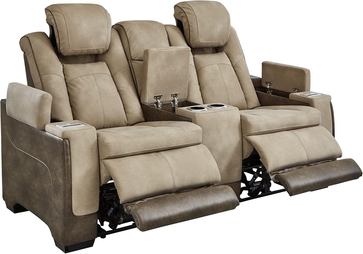 85'' Upholstered Power Reclining Loveseat