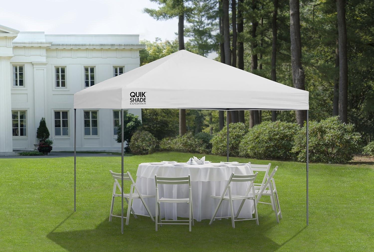 QuikShade Expedition 10 Ft. W x 10 Ft. D Steel Pop-Up Canopy & Reviews | Wayfair