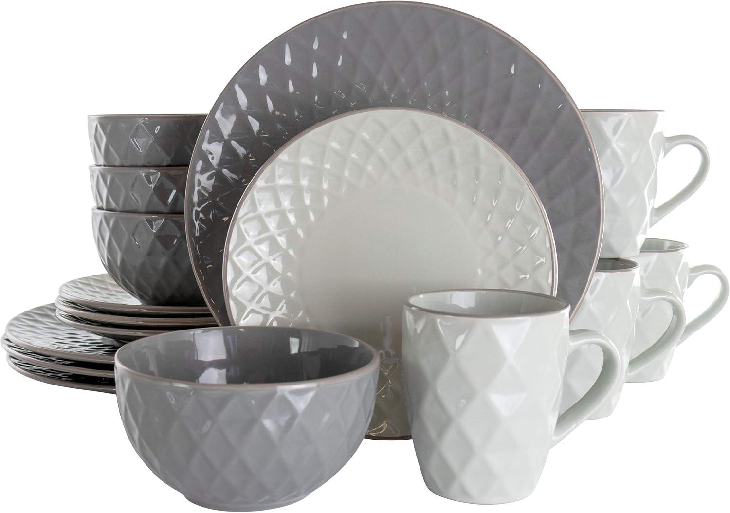 Alec Stoneware Dinnerware - Set of 16