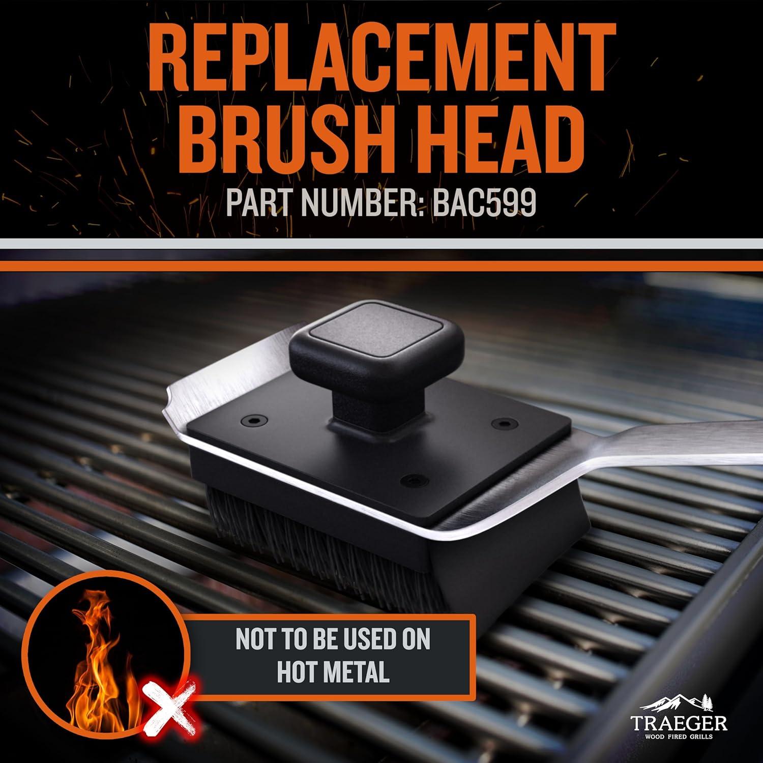 Traeger Pellet Grills Nylon BBQ Grill Cleaning Brush