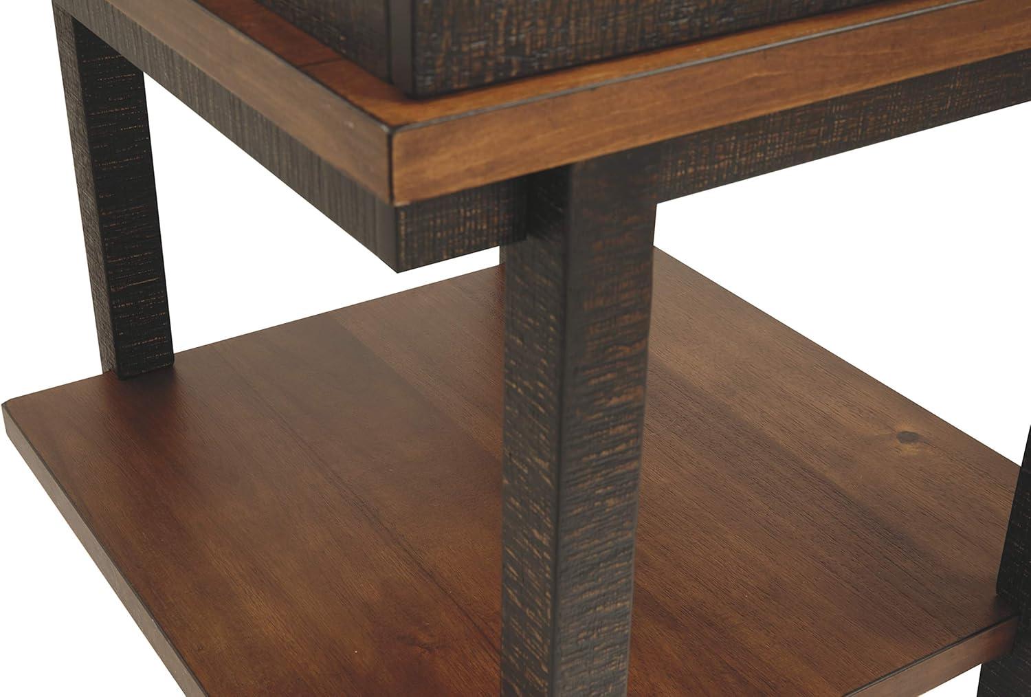 Signature Design by Ashley Casual Stanah End Table Two-tone