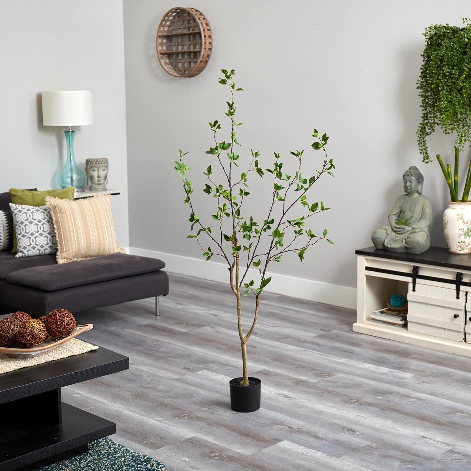 Faux Minimalist Citrus Tree 5'