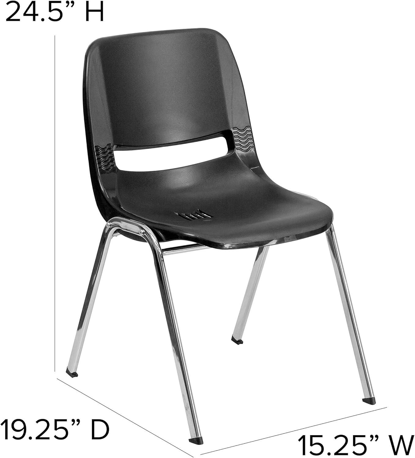 Romeo Armless Classroom Stacking Chair