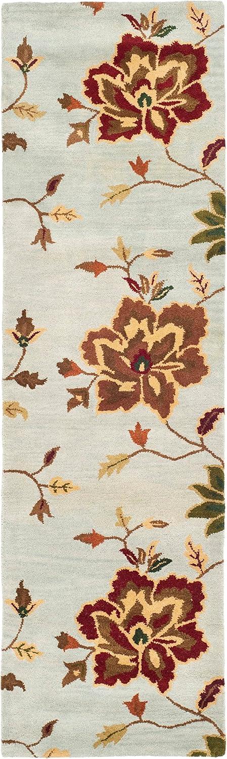 Arber Hand Tufted Wool Floral Rug