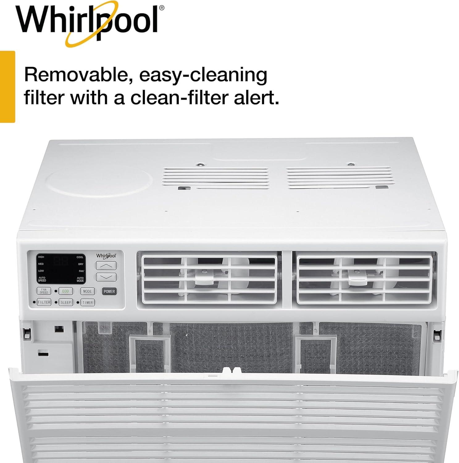 Whirlpool 12000 BTU Energy Star Window Air Conditioner for 550 Square Feet with Remote Included