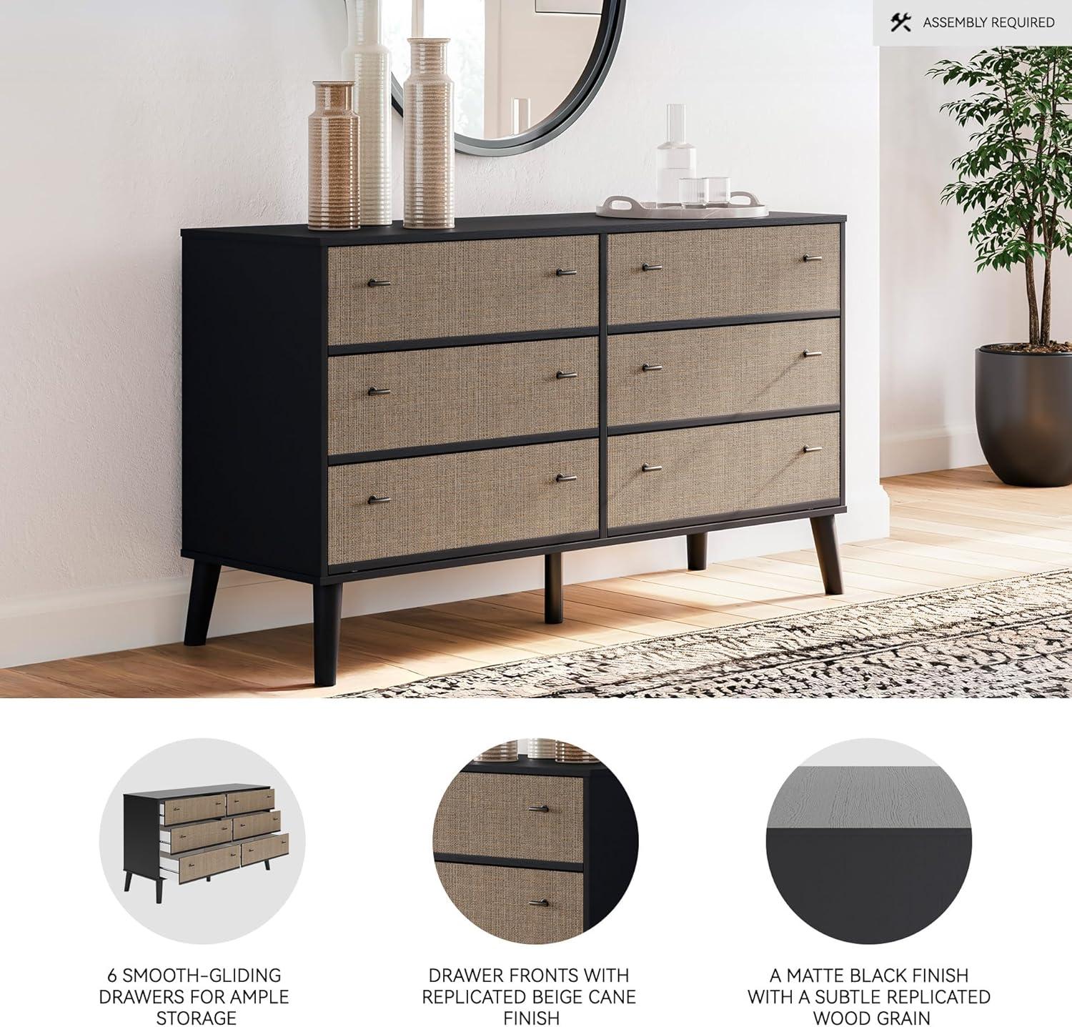Signature Design by Ashley Contemporary Charlang Chest of Drawers, Two-tone