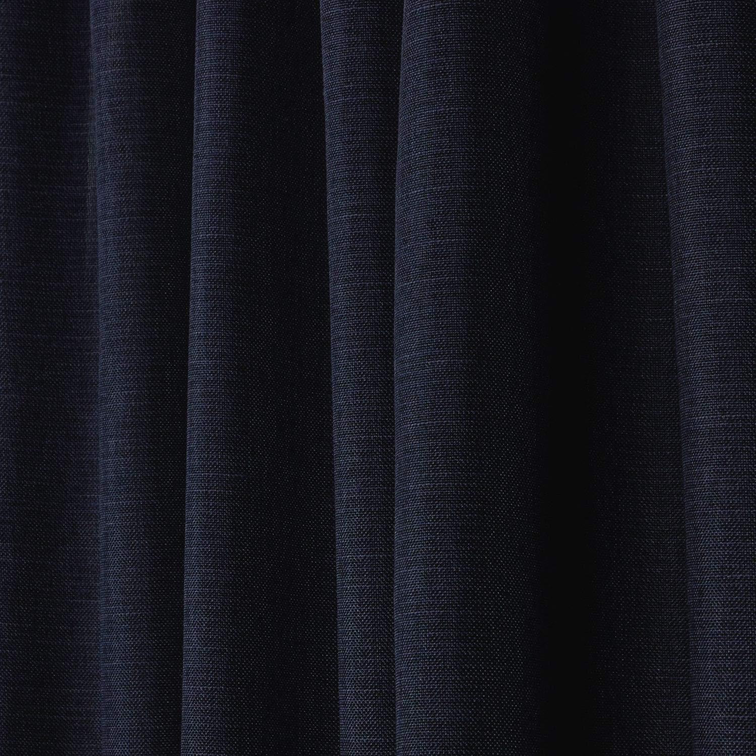 Nicole Miller Nicole Miller Faux Linen Slub Textured Hidden Tab/Rod Pocket Top Light Filtering Curtain Panel Pair (Set of 2)