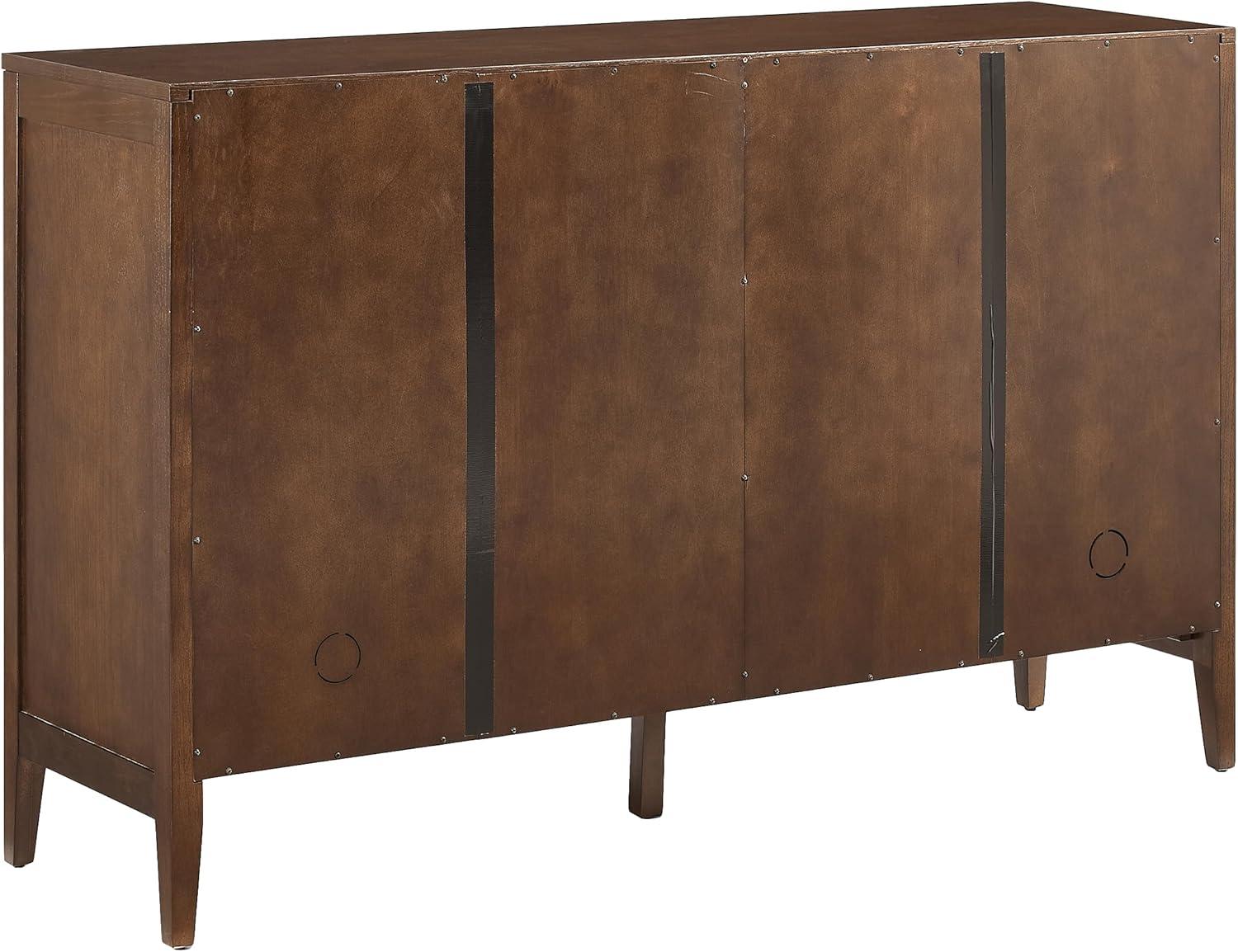 Crosley 56" Milo Sideboard Dark Brown