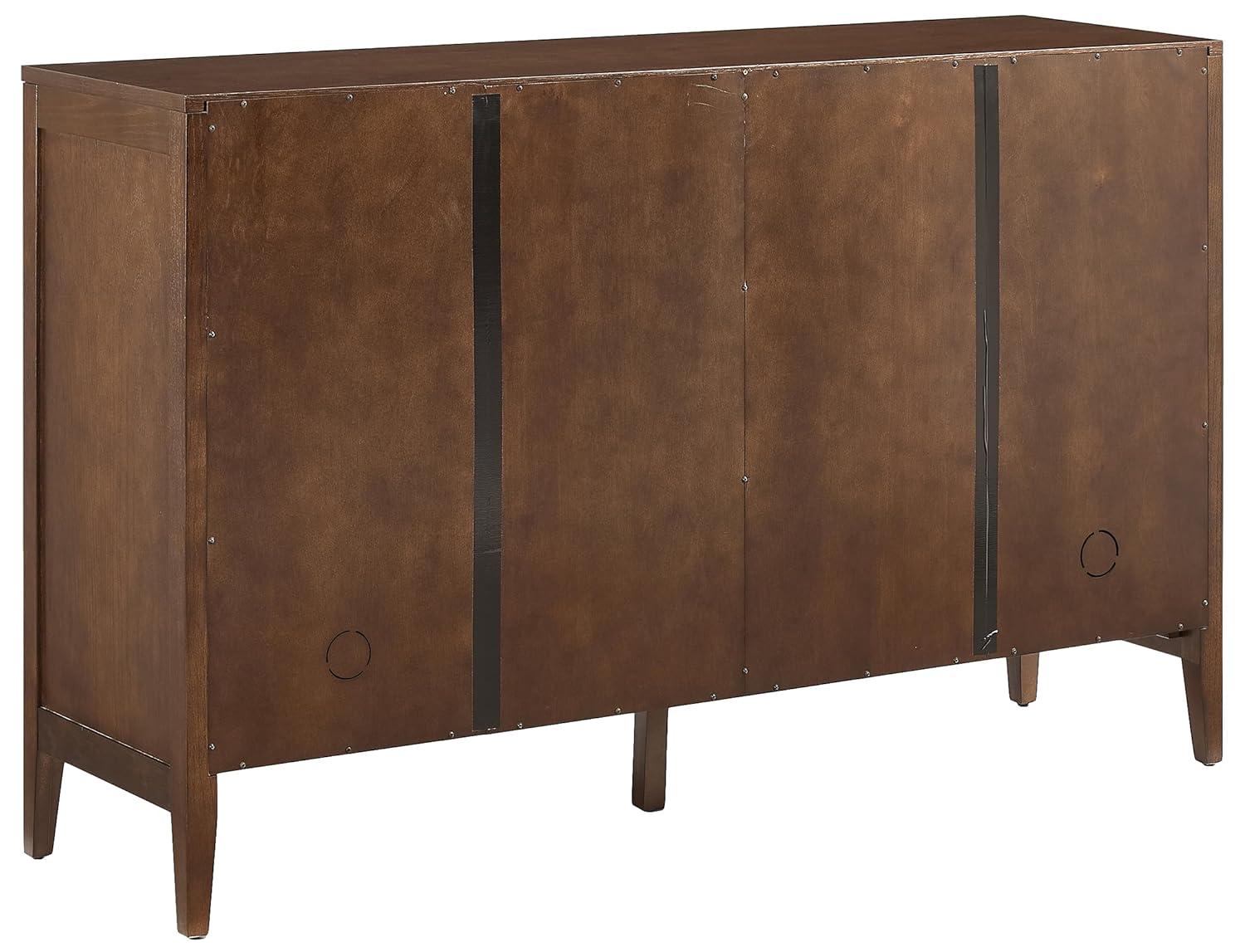 Crosley 56" Milo Sideboard Dark Brown