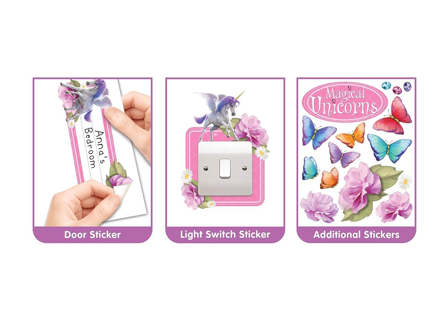 WallPops! Magical Unicorn Peel & Stick Border