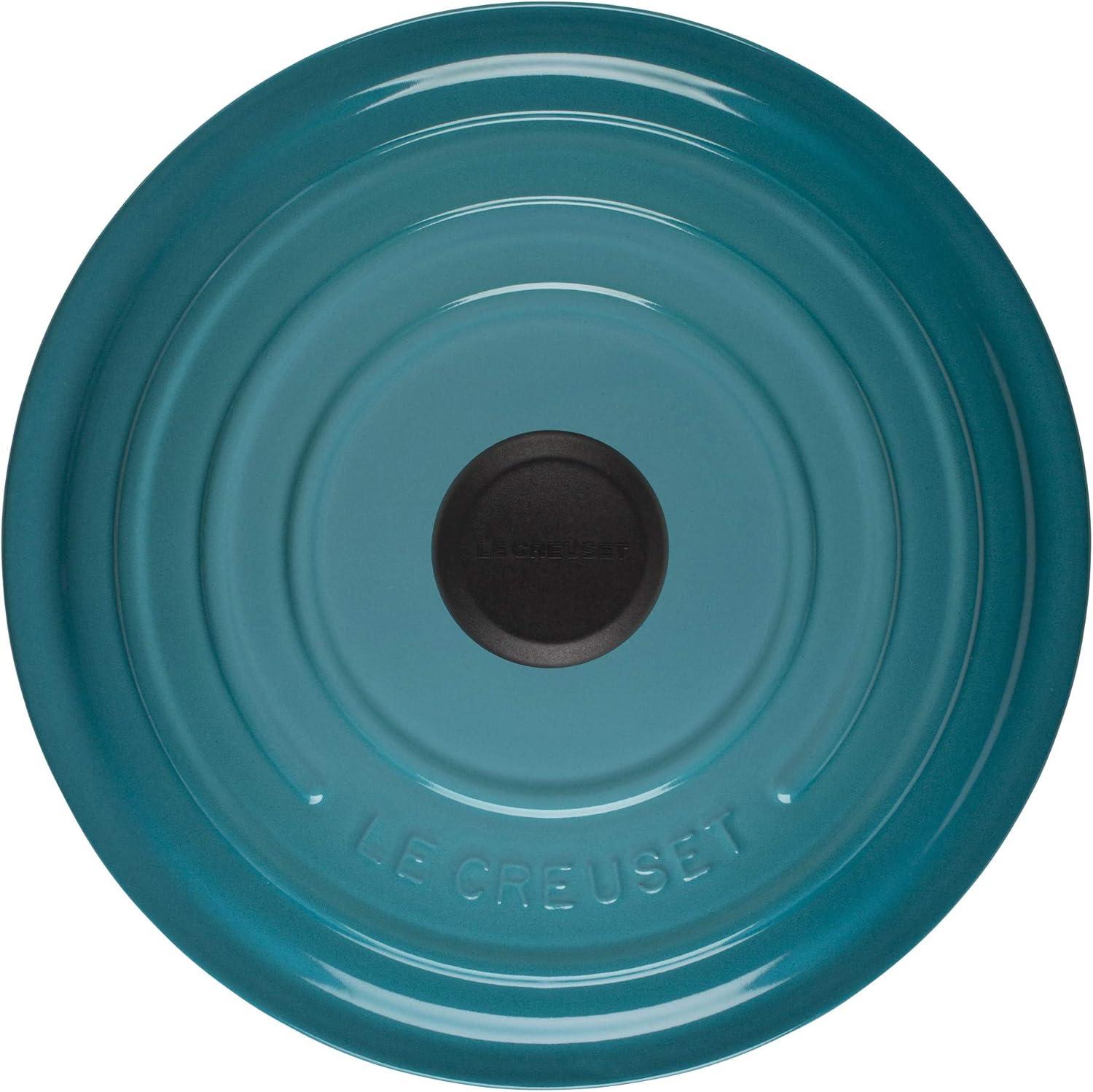 Le Creuset ® Signature 7.25-Qt. Caribbean Blue Enameled Cast Iron Dutch Oven