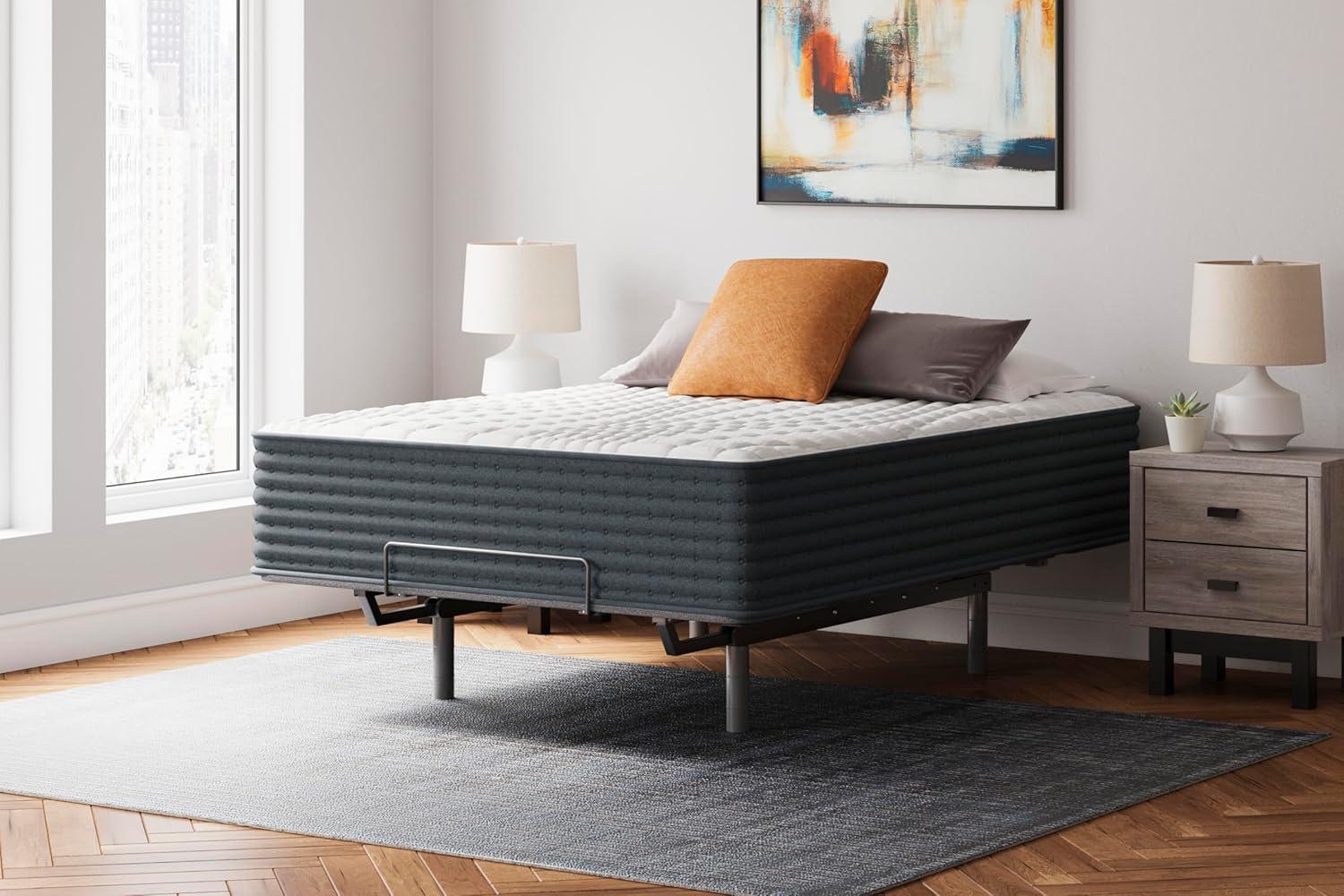 King White Innerspring Adjustable Bed Mattress