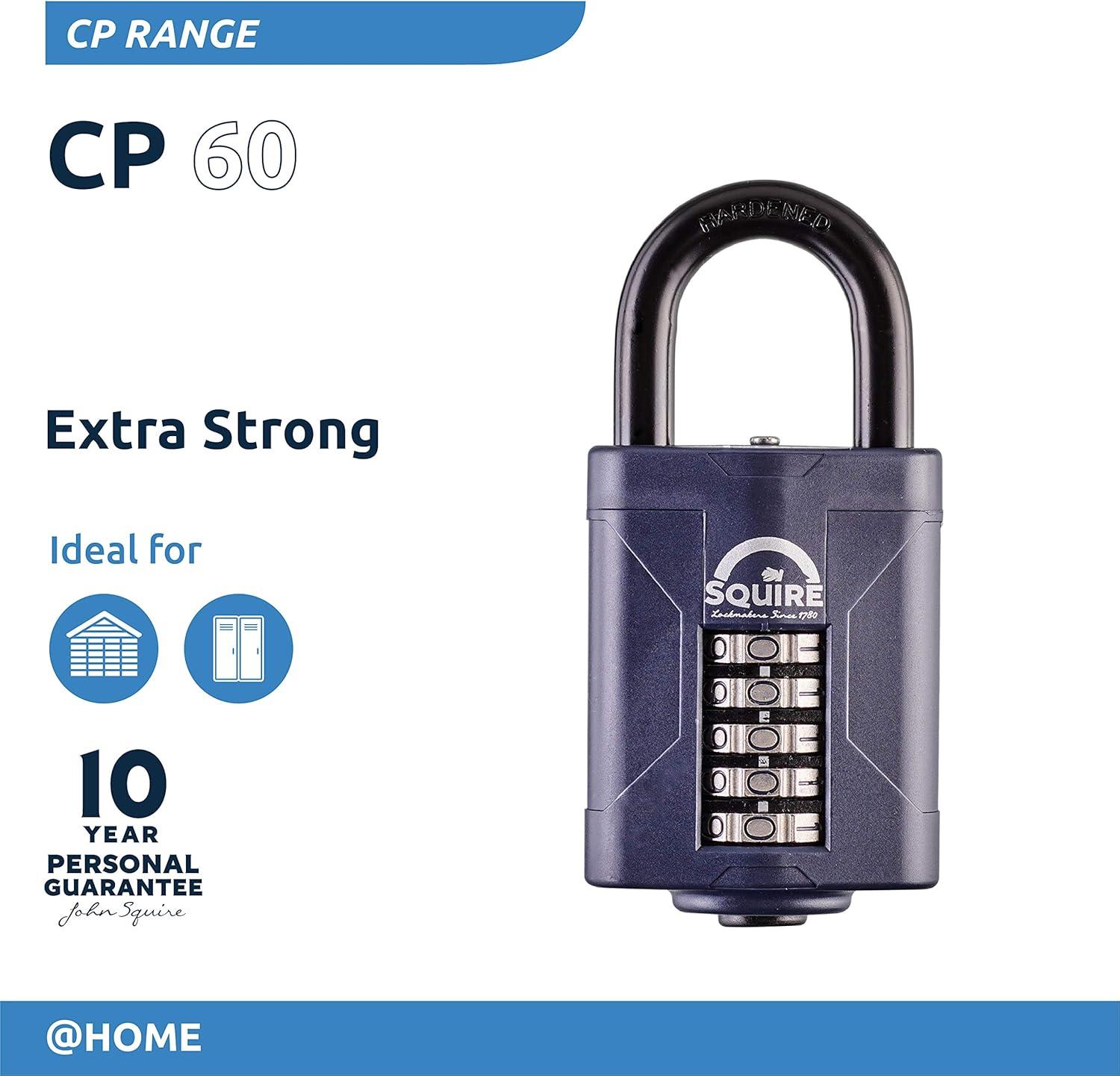 Weathershield™ Combination Padlock | 5-Wheel | CP60