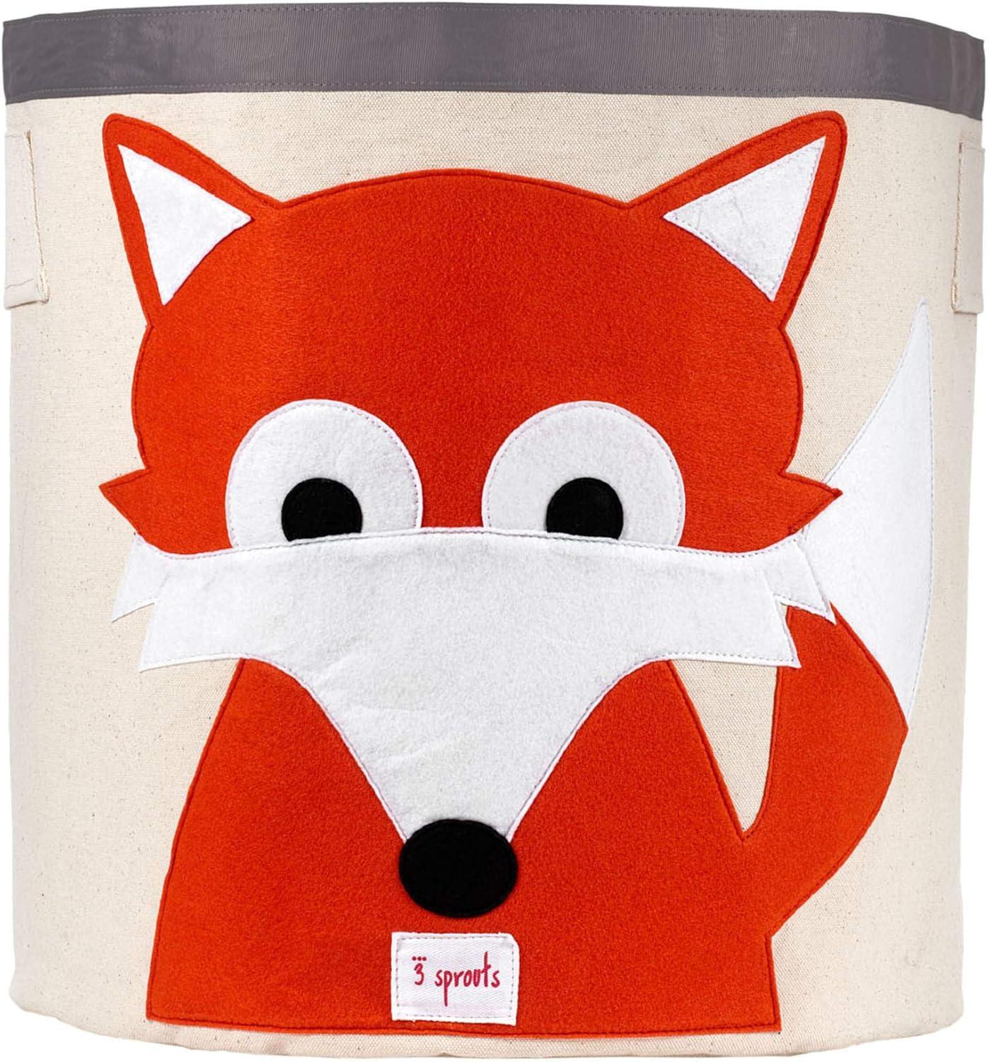 Fox Design Collapsible Kids Storage Bin