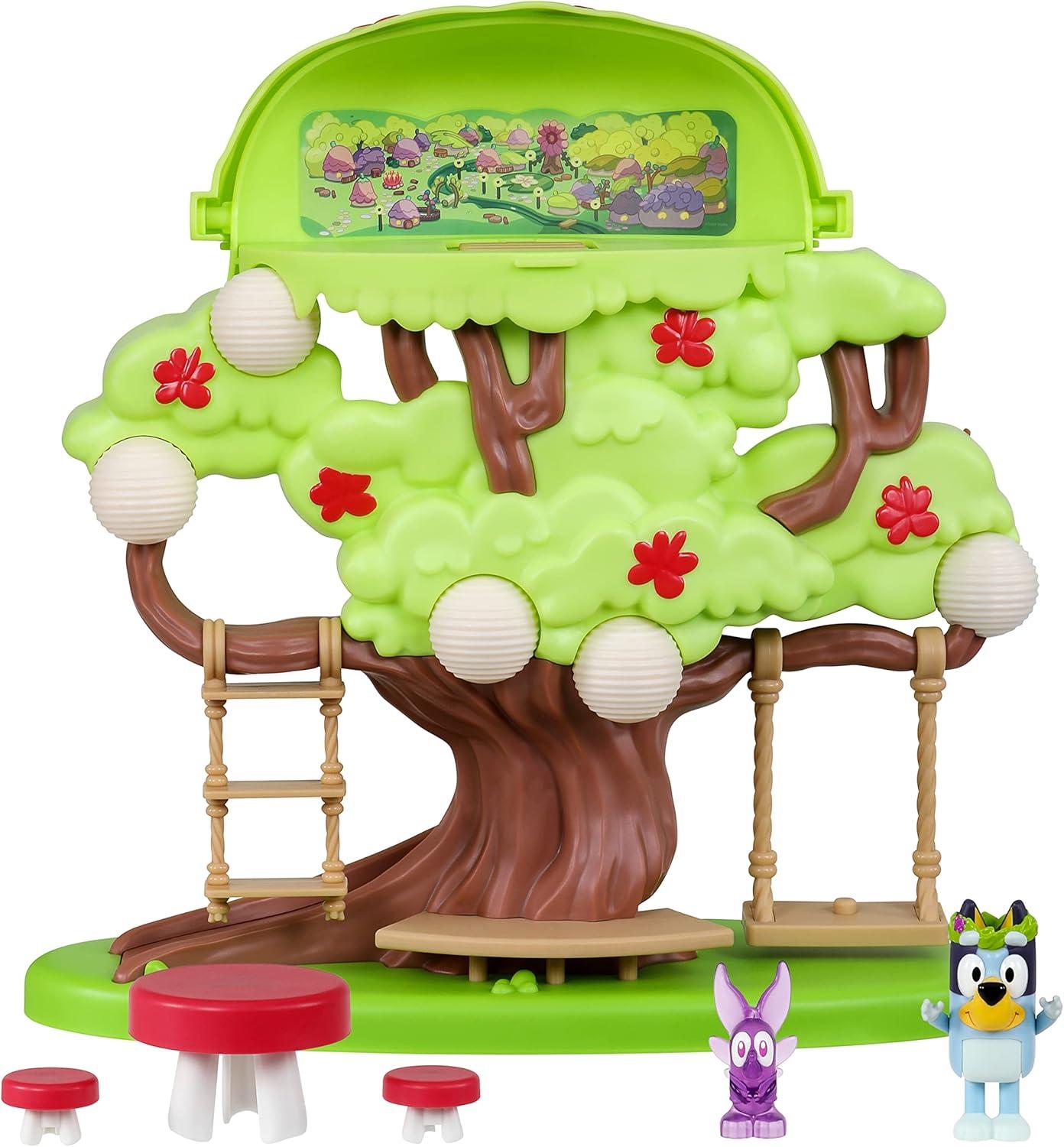 Bluey Tree Playset Flower Crown Bluey, Fairy Figures, and Accessories Preschool Ages 3+