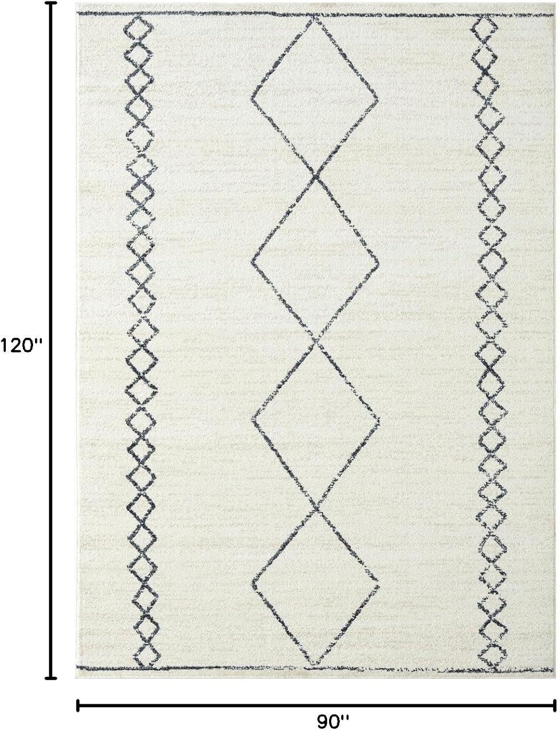 Luxe Weavers Moroccan Geometric Area Rug