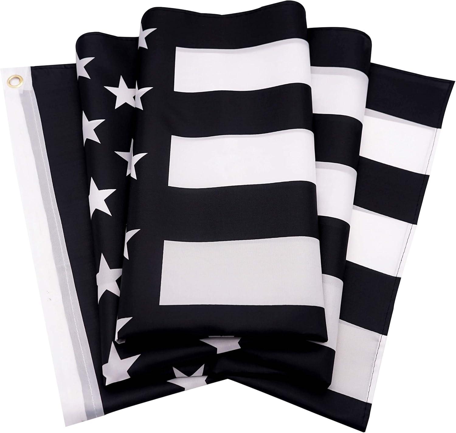 3' x 5' Thin Blue Line American Flag in Durable Nylon