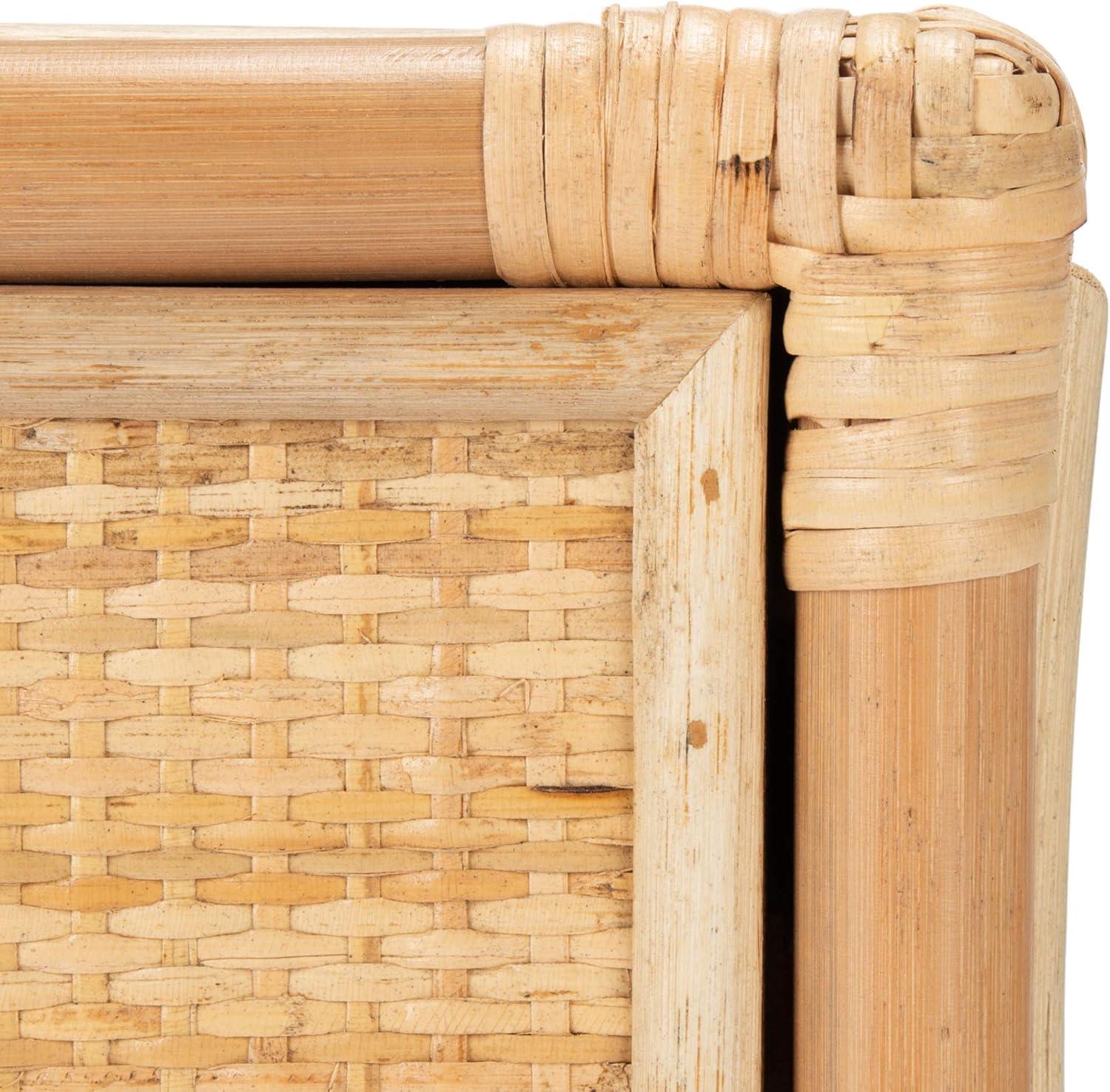 Roya 1 Drawer 1 Shelf Nightstand - Natural - Safavieh.