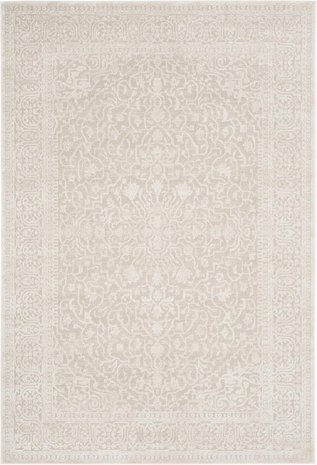 SAFAVIEH Reflection Dolkar Traditional Area Rug, Cream/Ivory, 10' x 14'