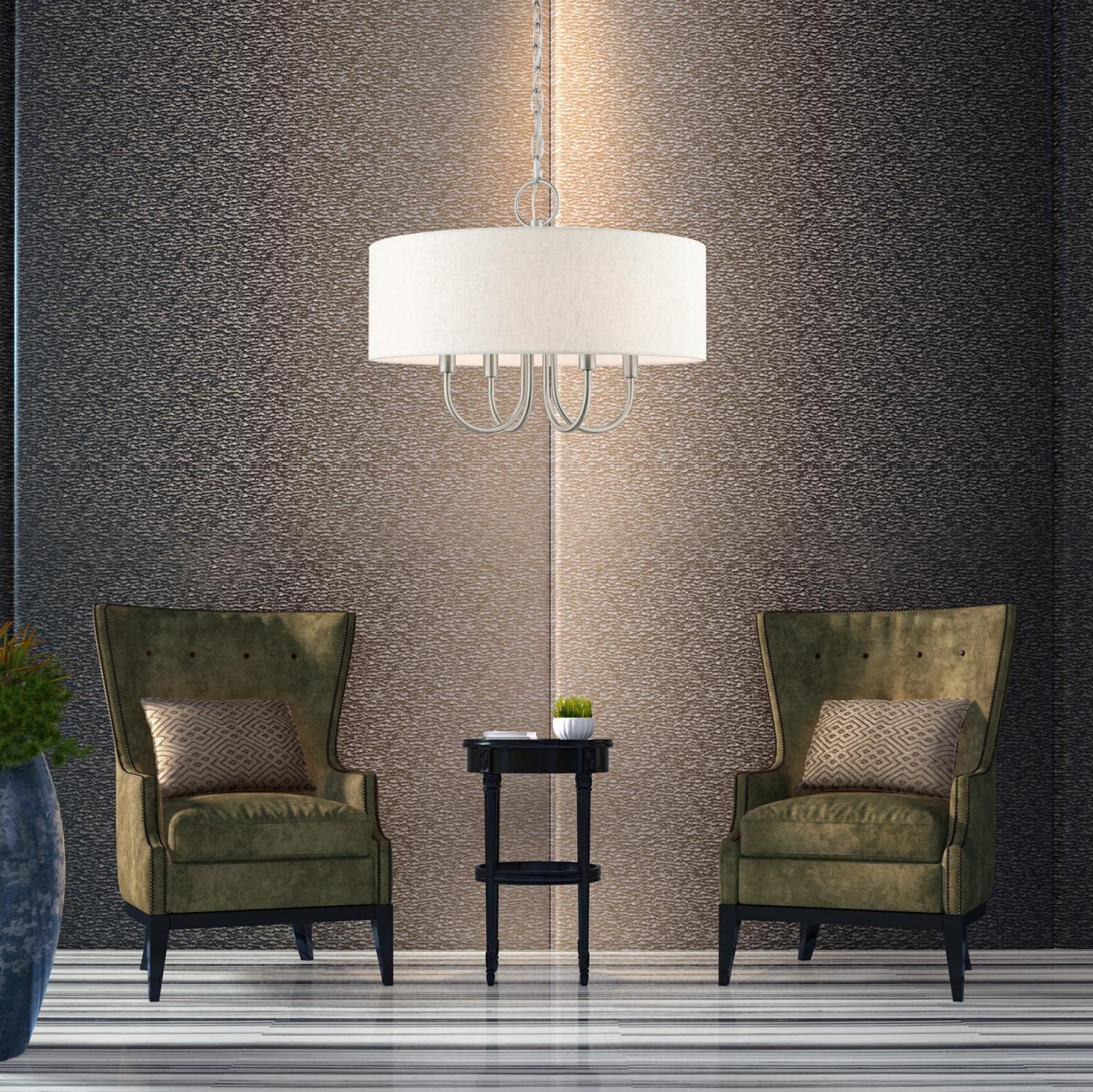 Livex Lighting Blossom 4 - Light Pendant in Brushed Nickel