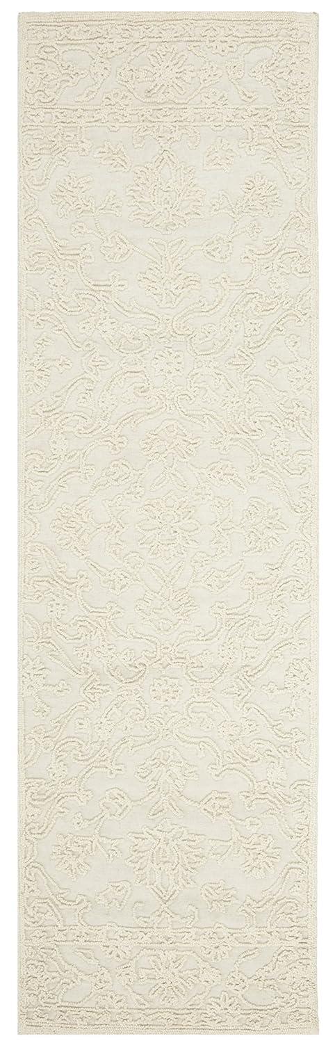 Trace TRC102 Hand Tufted Indoor Accent Rug - Ivory - 2'x3' - Safavieh