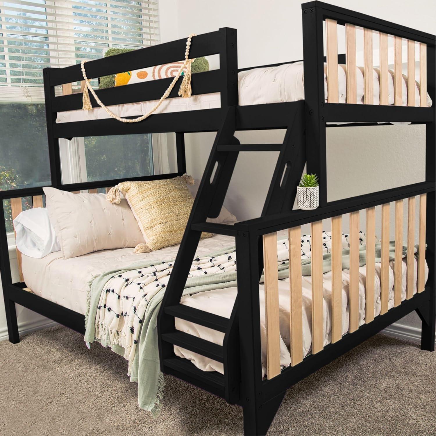 Max & Lily Scandinavian Twin over Full Bunk Bed