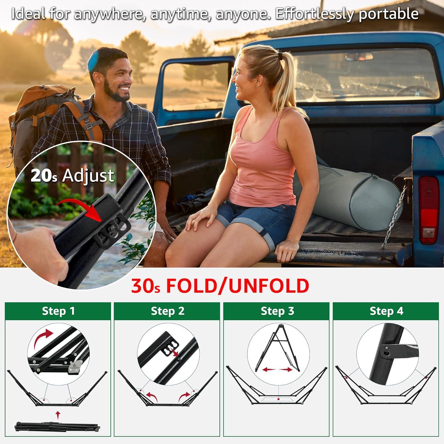 Unity Hammock Stand - Aegean