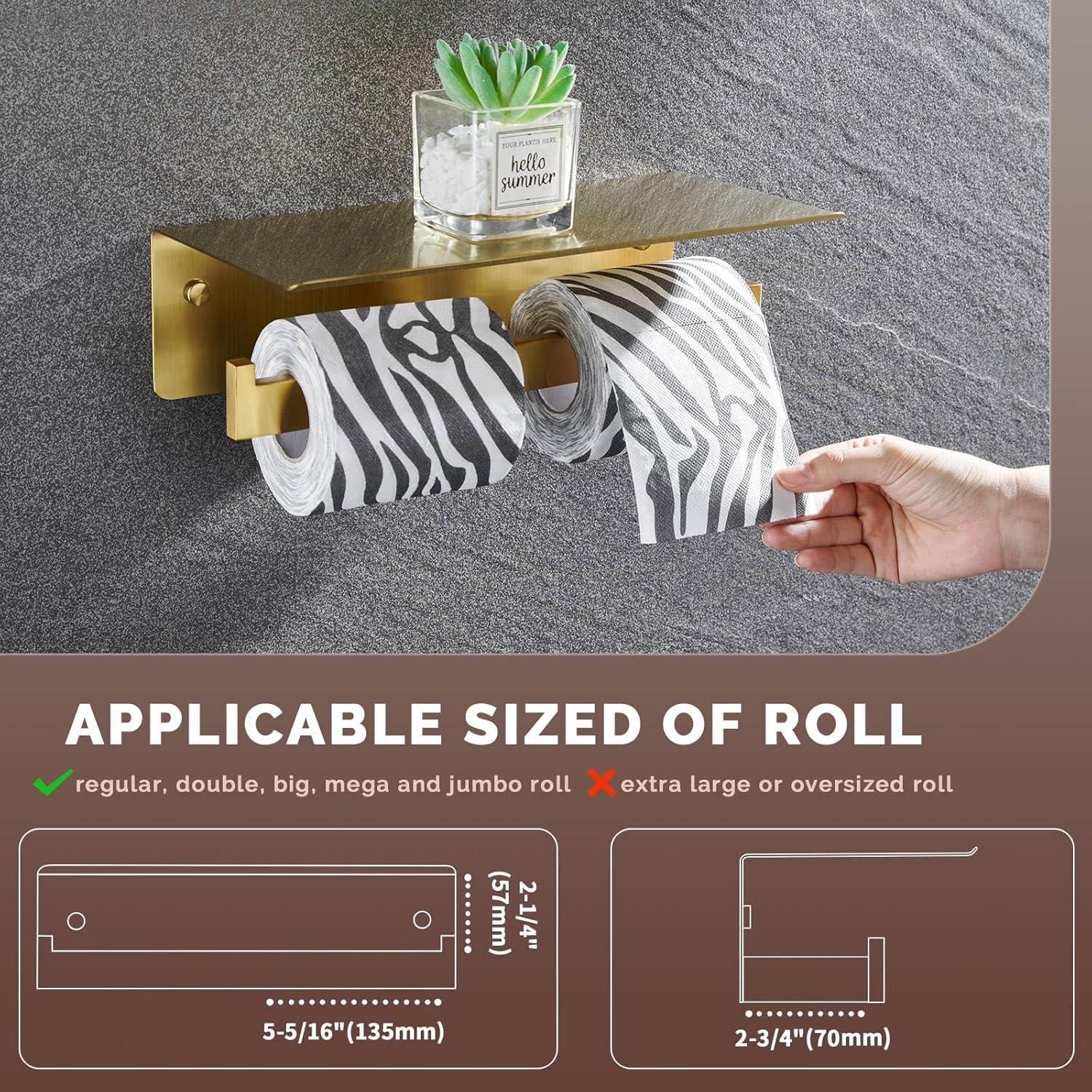 Wall Mounted Toilet Paper Holder