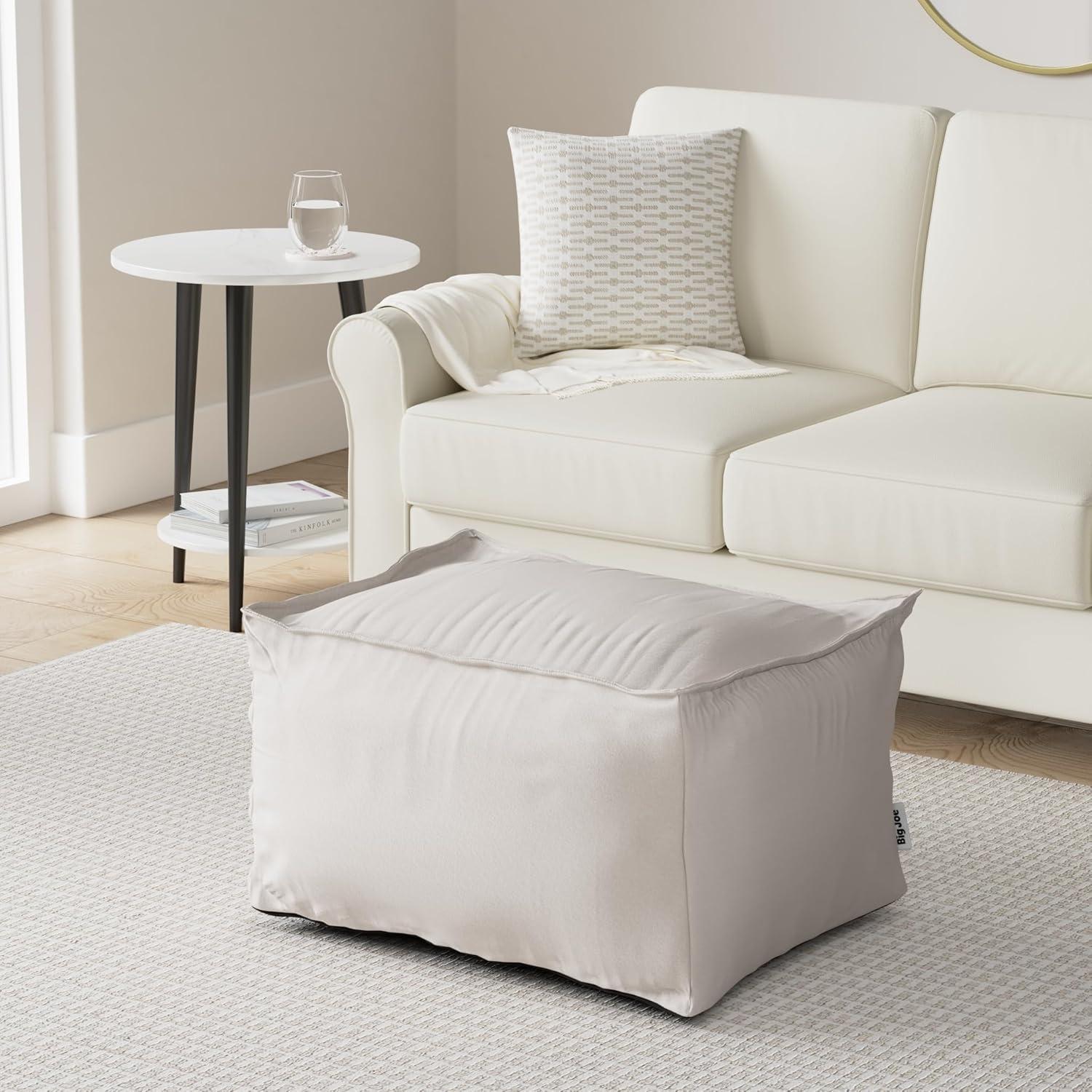 Big Joe Upholstered Pouf
