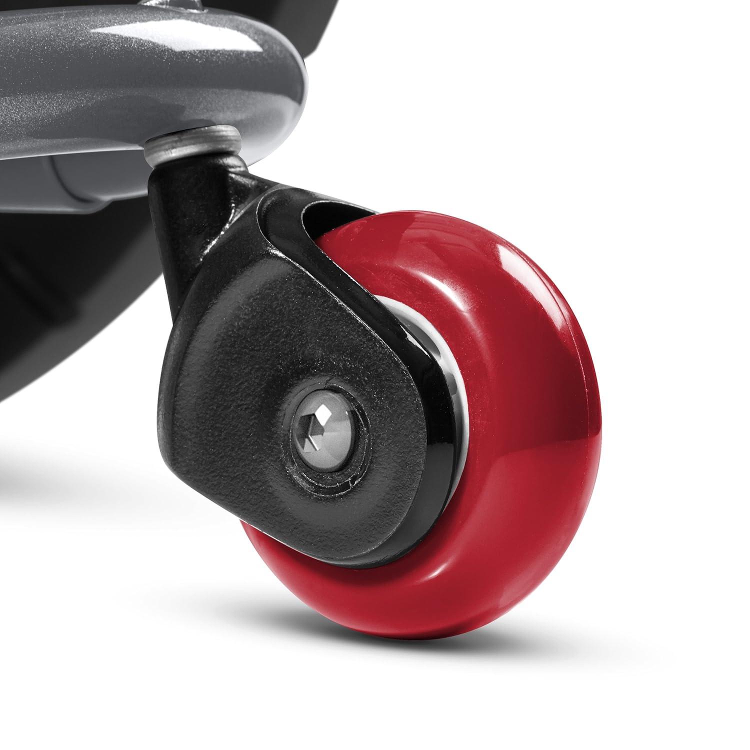 Radio Flyer, Cyclone Ride-on for Kids, Arm Powered, 16" Wheels, Red, Multipack Quantity 1