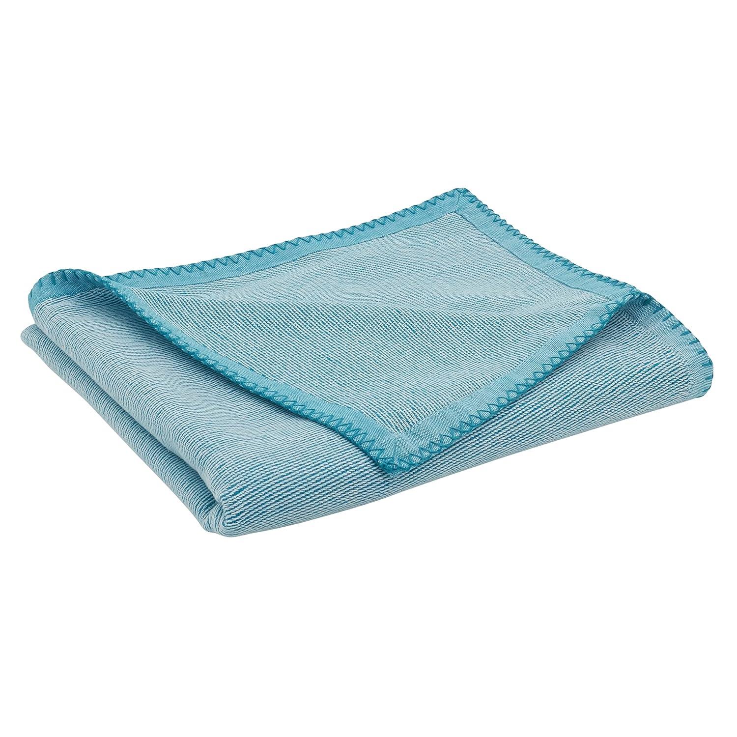SARO LIFESTYLE Whipstitch Design Throw