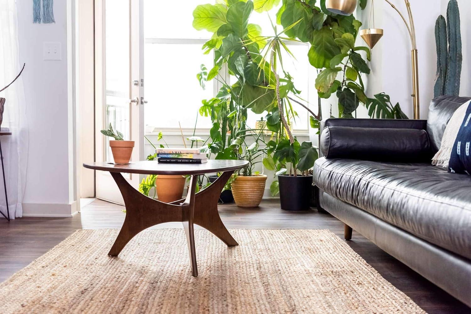 Unique Loom 3' 3 x 5' 1 Dhaka Braided Jute Rectangle Area Rug