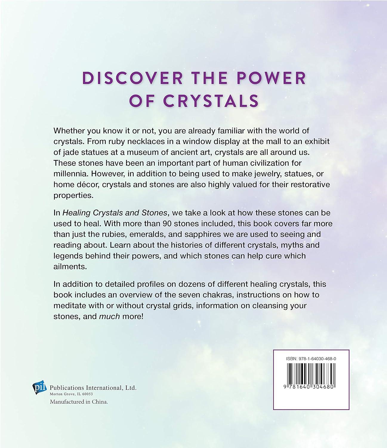 Healing Crystals and Stones - by  Publications International Ltd (Paperback)