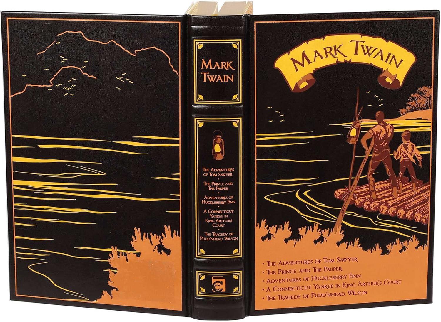 Mark Twain - (Leather-Bound Classics) (Leather Bound)