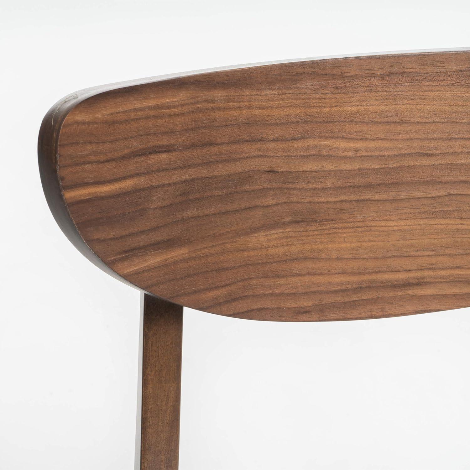 Set of 2 24" Gavin Natural Frame Counter Height Barstools Dark Gray - Christopher Knight Home: Upholstered, Rubberwood Legs