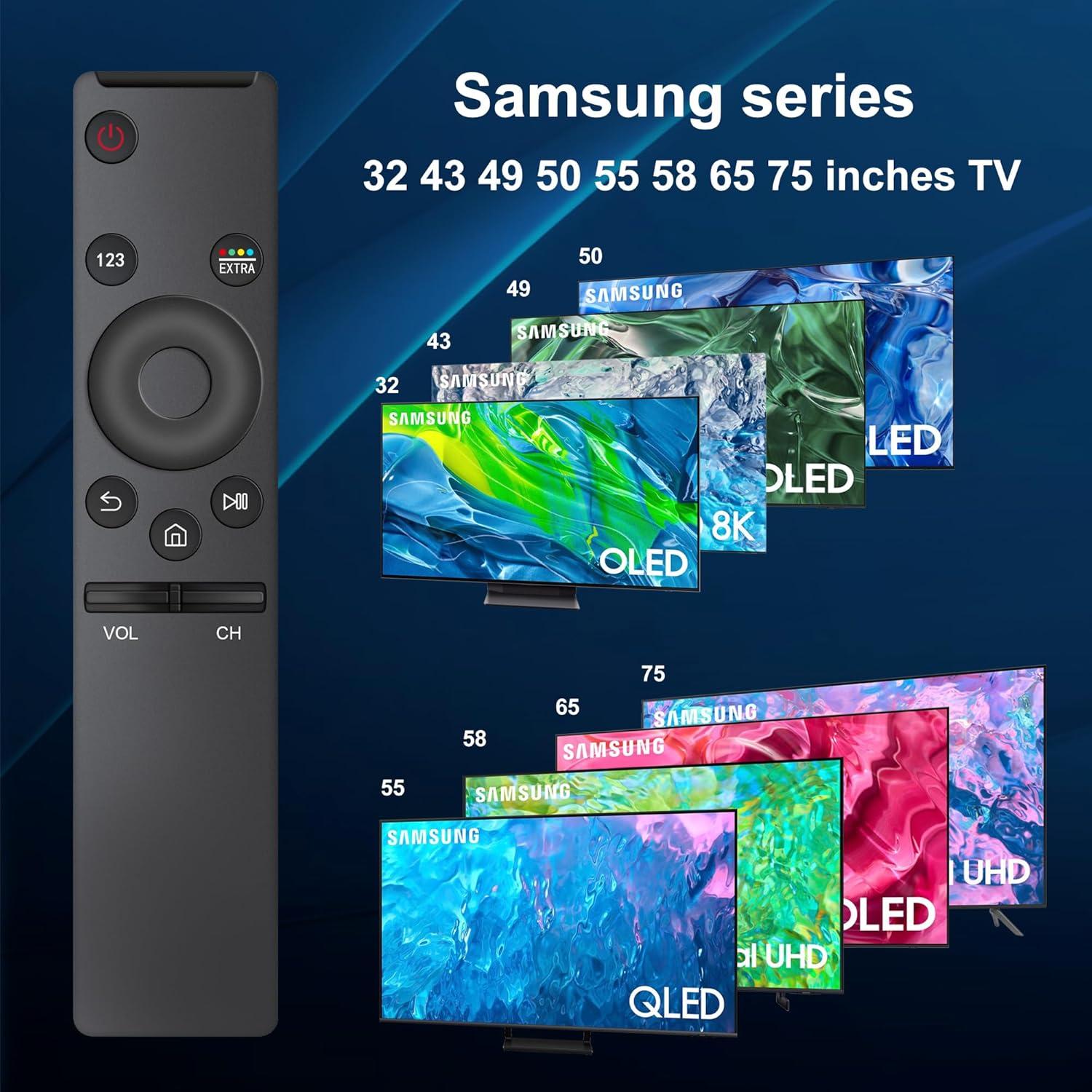 (Pack of 2)ZOUYUE Universal Remote for All Samsung TV,Compatible for All Samsung Smart TV LED LCD HD TV