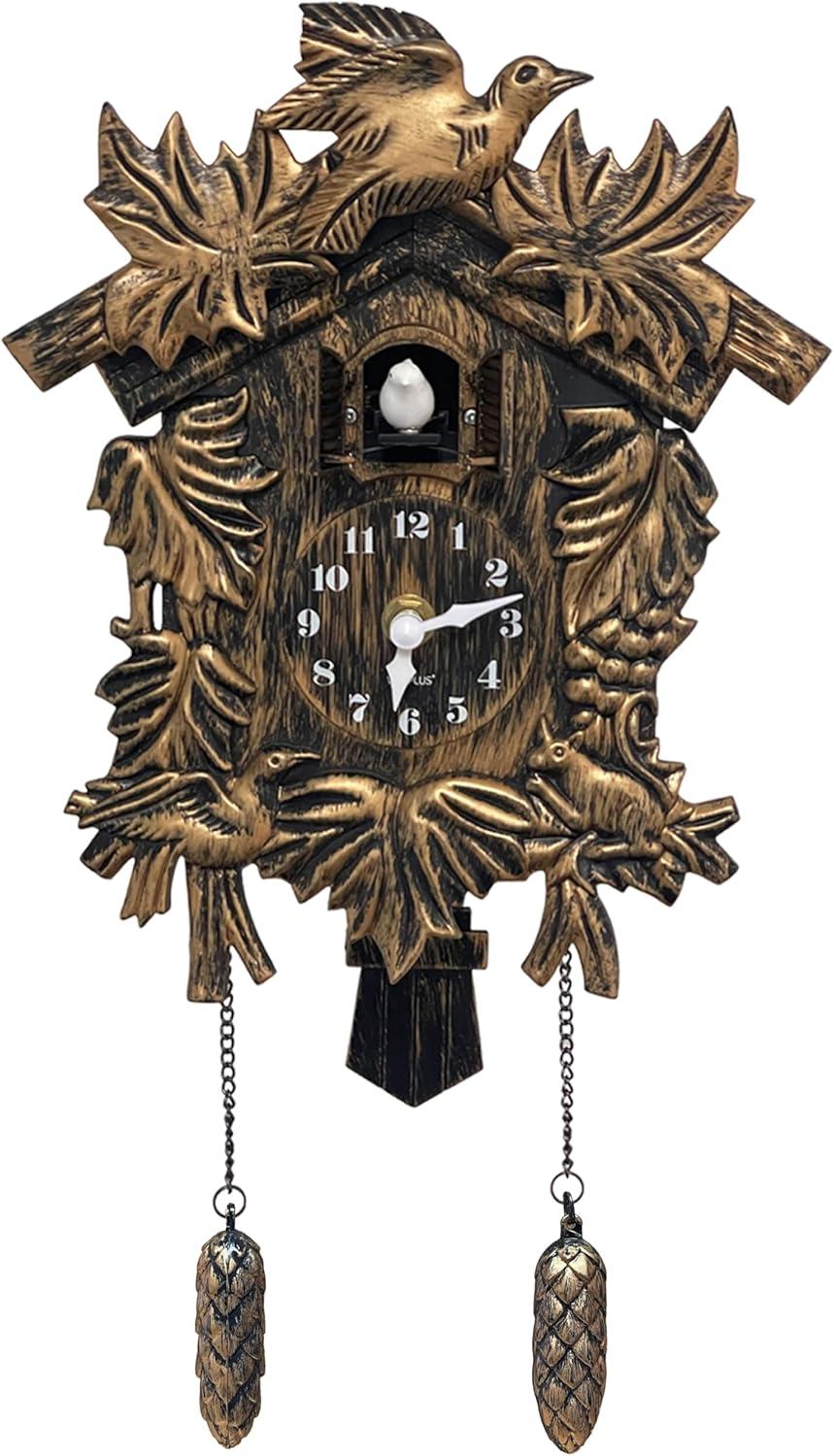 Walplus 14.2" x 4" Quartz Cuckoo Clocks