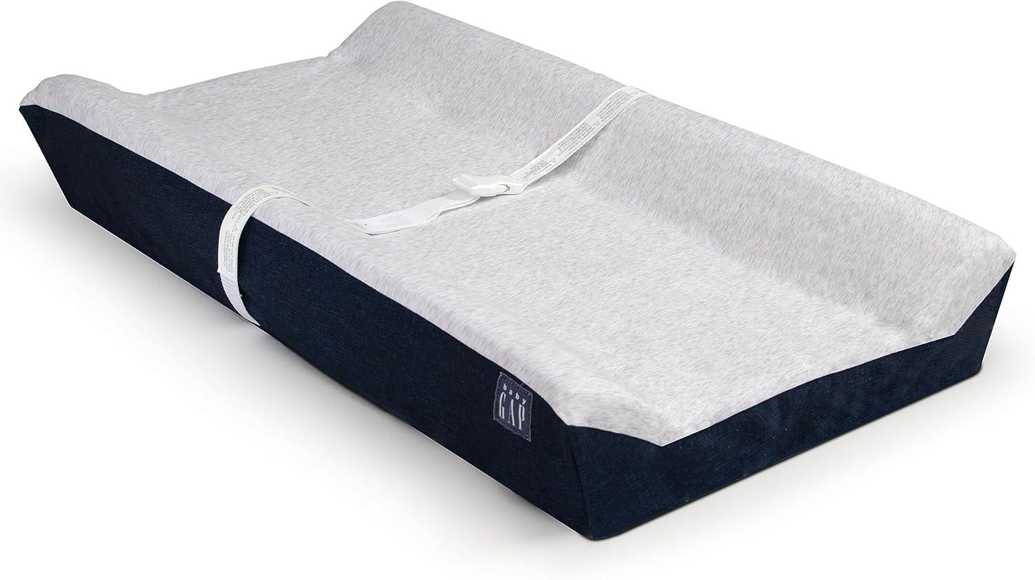 babyGap by Delta Children Contoured Changing Pad - Navy