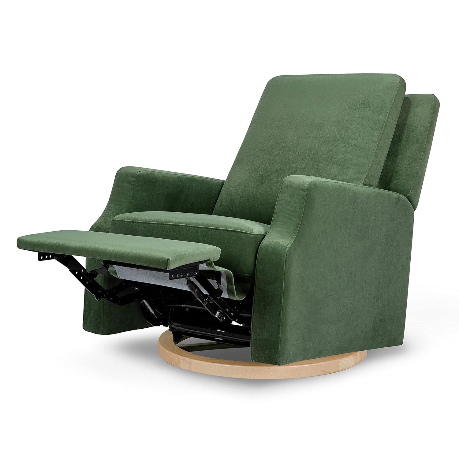 Crewe Upholstered Swivel Reclining Glider