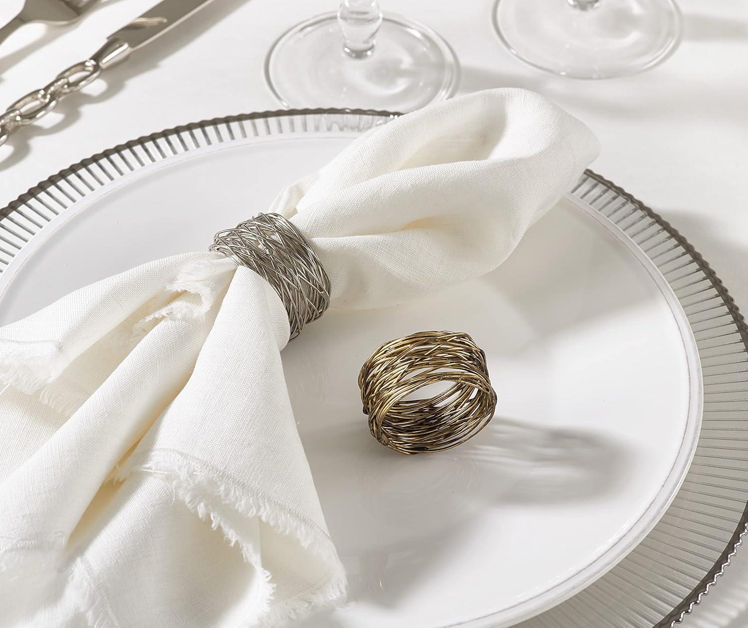 Brayden Studio® Iron Napkin Ring (Set of 4)