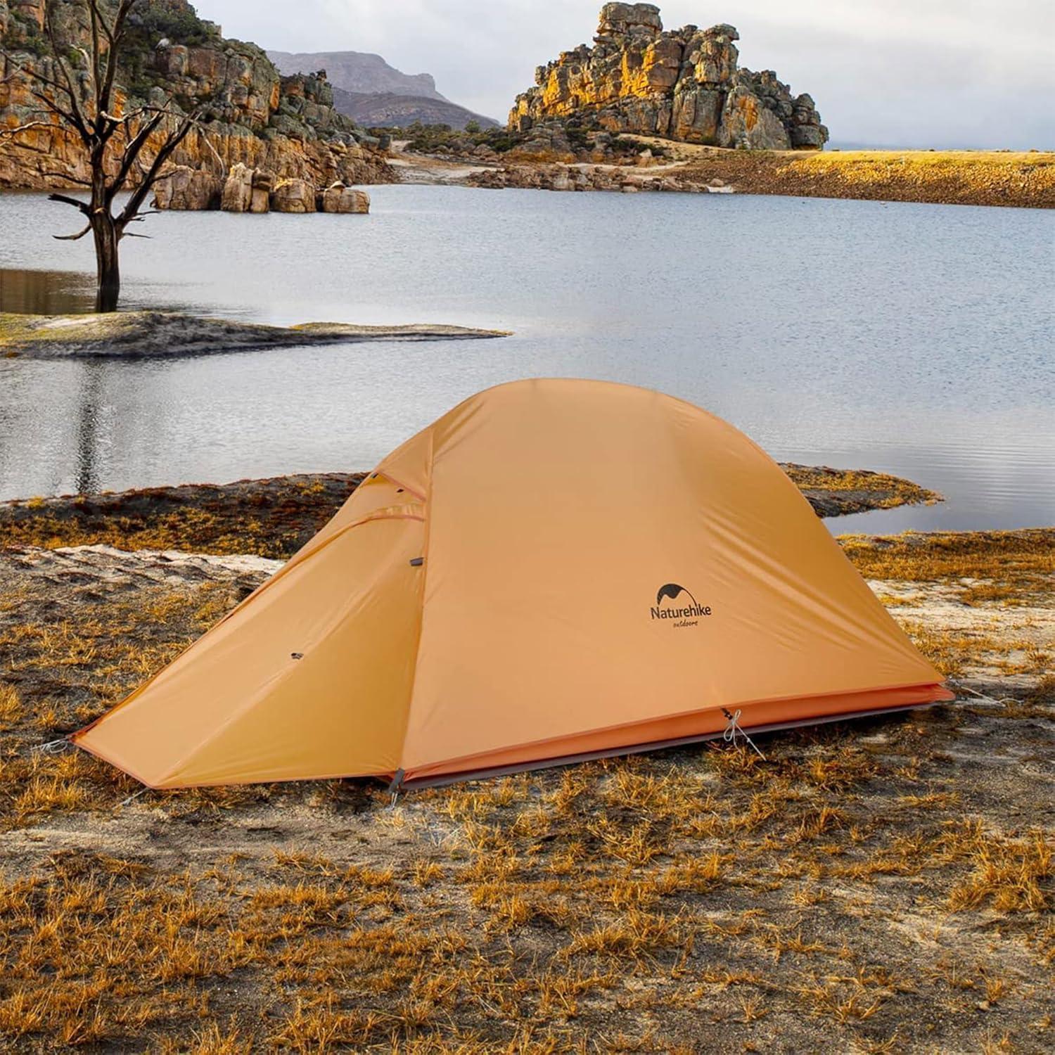 Naturehike Cloud-Up 1/2/3 Person Backpacking Tent Lightweight Waterproof