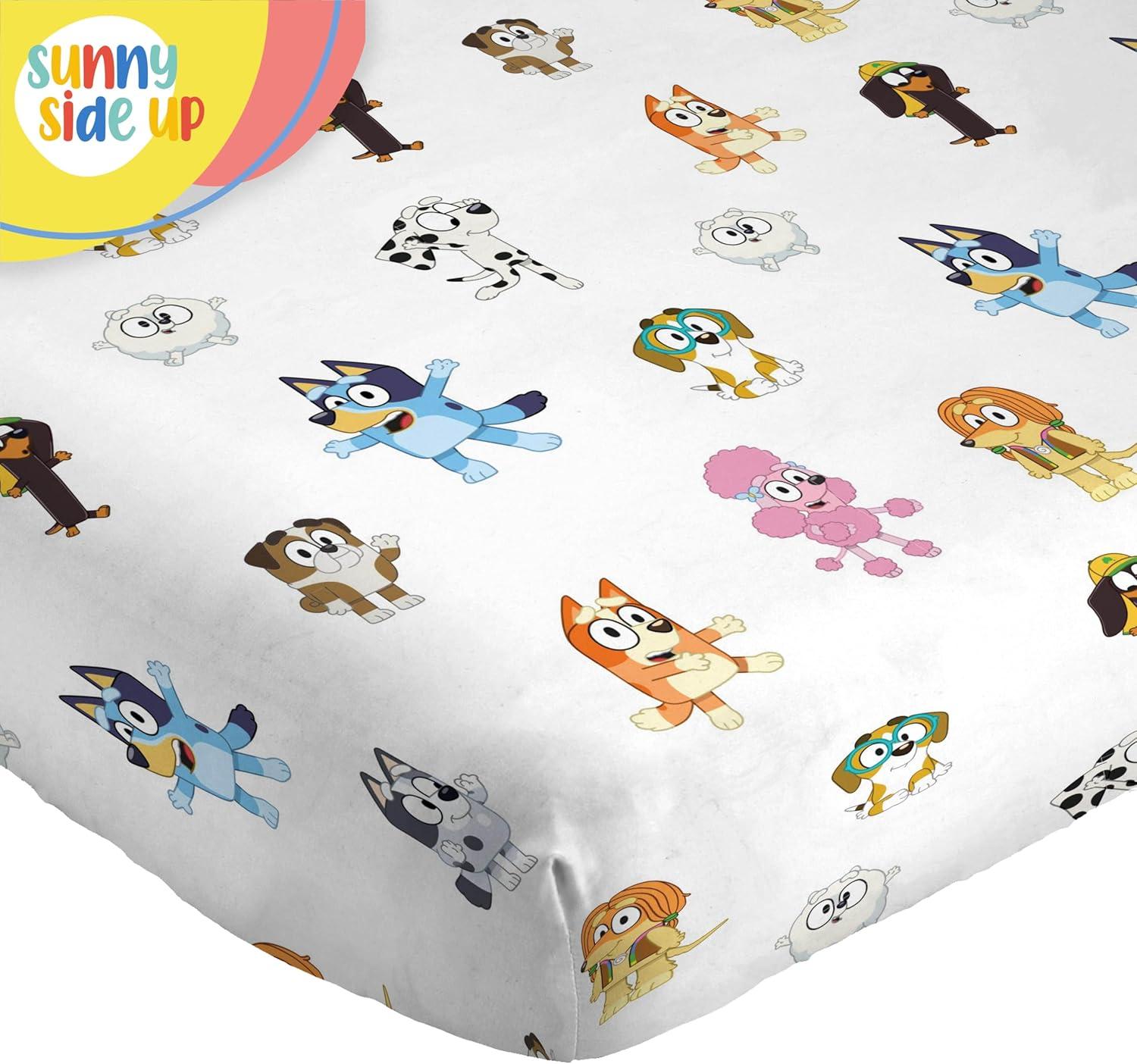 Sunny Side Up Bluey Twin Sheet Set