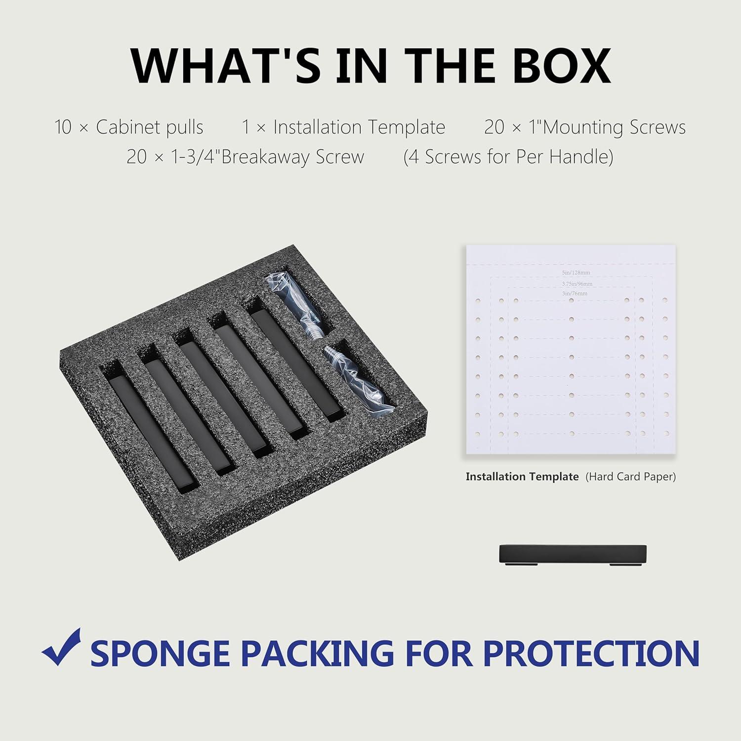 Triomphe 3" Center Handle Pull Multipack