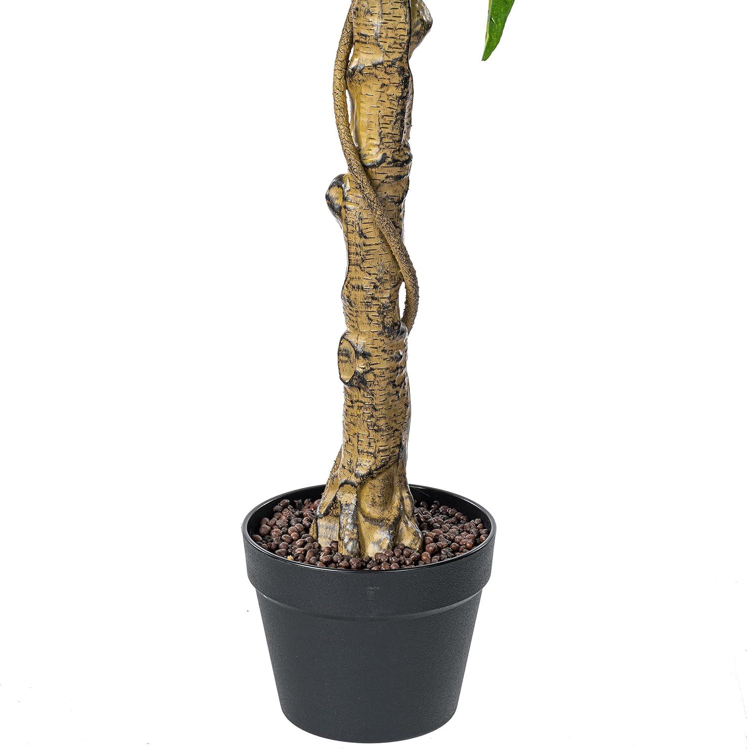 Lifelike Lemon Tree in Pot - 51" Real Touch Faux Plant