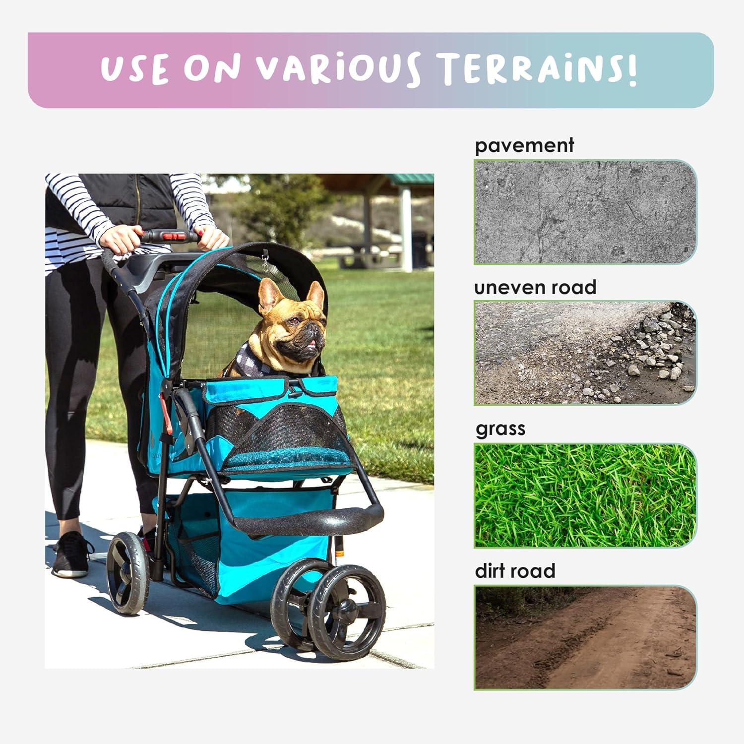 Petique Durable Folding Standard Stroller