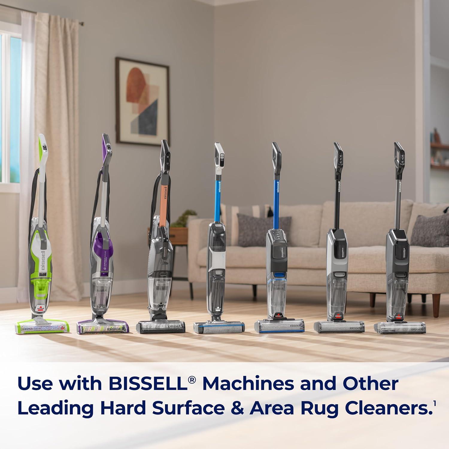 BISSELL 64 oz. CrossWave & SpinWave Multi-Surface Floor Cleaning Formula – 17891: Carpet & Tile Cleaner Solution