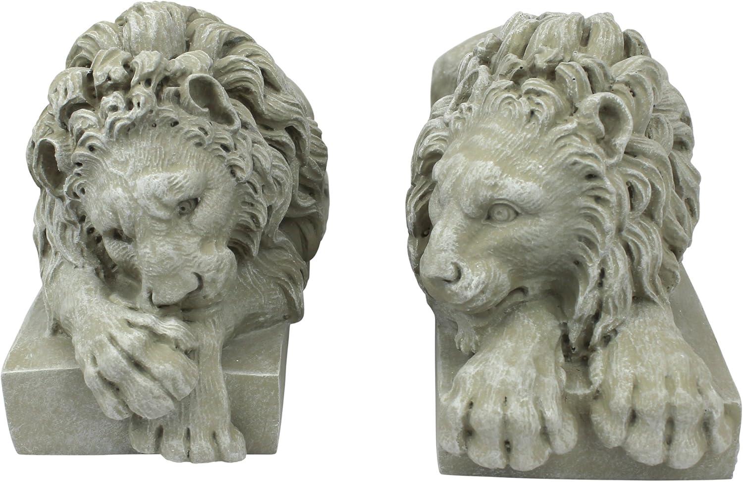 2 Piece Lions from the Vatican Figurines